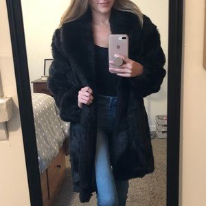 Vintage Faux Fur Coat